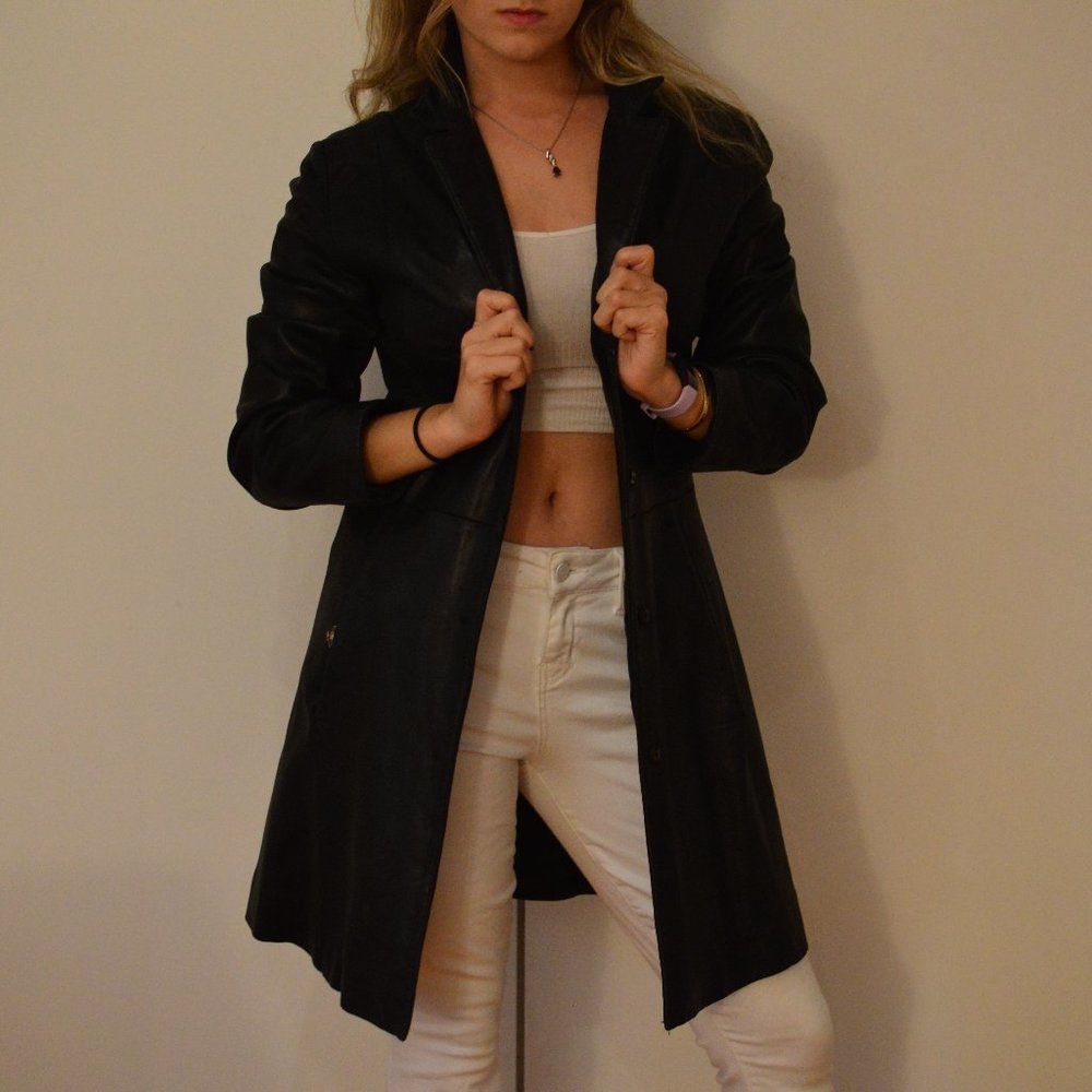 Eddie Bauer real leather jacket
